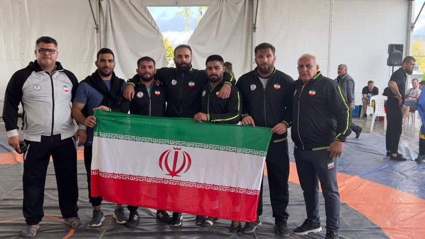 تیم ملی کشتی پهلوانی ایران به سرمربیگری عضو هیأت علمی دانشگاه نیشابور؛ قهرمان جهان شد