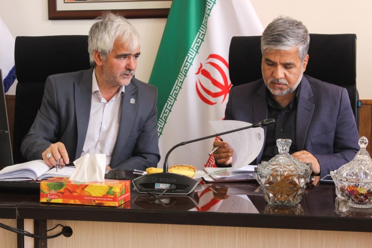 جلسه دیدار ریاست دانشگاه نیشابور با شهردار و اعضای شورای شهر نیشابور