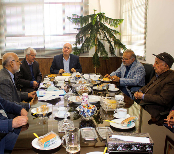 دیدار خیرین شهرستان با ریاست دانشگاه نیشابور در راستای پیشرفت و توسعه دانشگاه