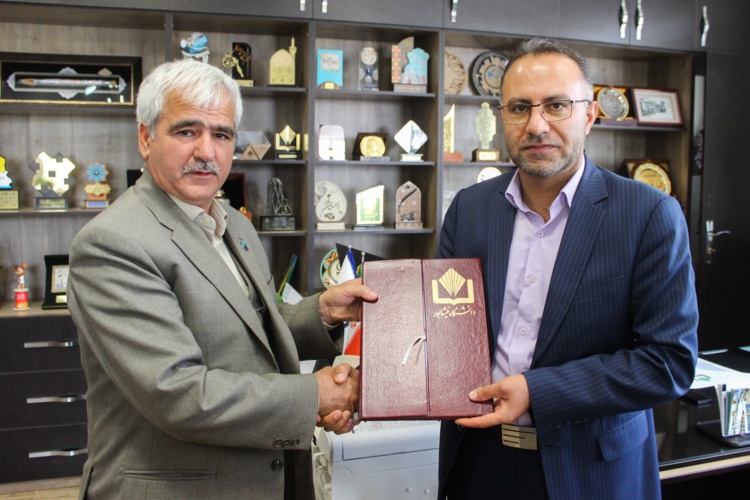 انعقاد تفاهم نامه طرح تعاون بین دانشگاه نیشابور و دانشگاه جامع امام حسین (ع)