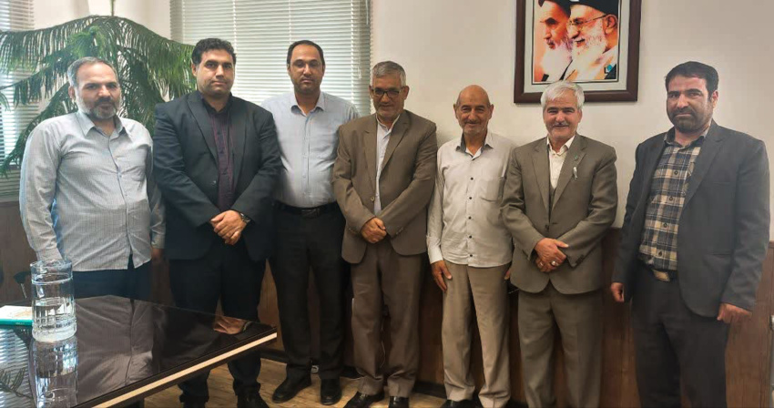 دیدار فرمانده بسیج ادارت شهرستان و هیات همراه با ریاست دانشگاه نیشابور