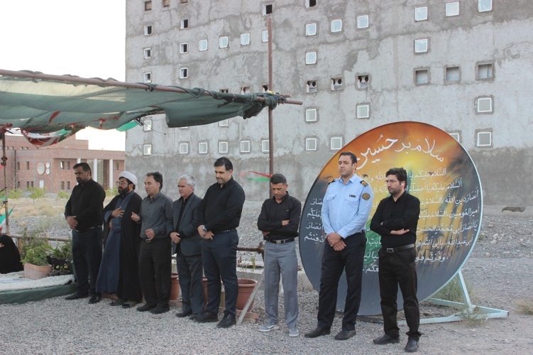 برگزاری مراسم عزاداری سرور و سالار شهیدان، امام حسین (ع) در دانشگاه نیشابور