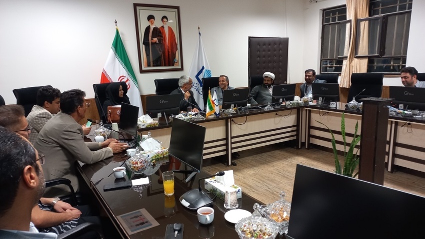 بازدید رئیس موسسه پژوهش و برنامه ریزی آموزش عالی کشور از دانشگاه نیشابور