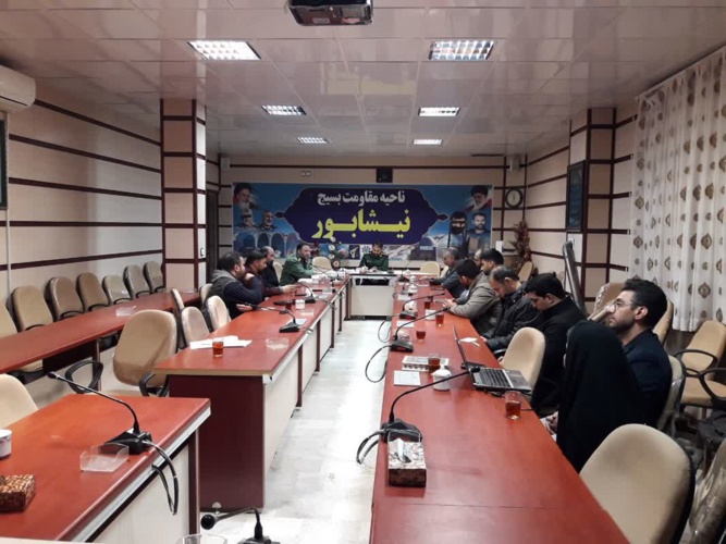 جلسه هم اندیشی فعالان حوزه فرهنگی شهرستان با حضور همکاران دانشگاه نیشابور