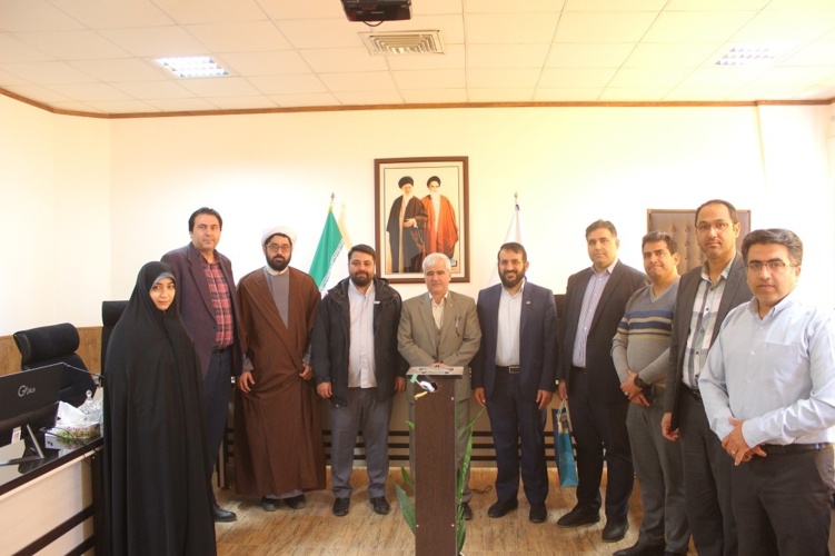 برگزاری مراسم تکریم و معارفه مدیران اجرایی دفتر نهاد نمایندگی مقام معظم رهبری دانشگاه