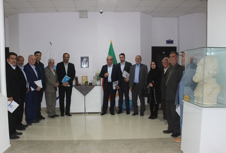 برگزاری جلسه خیرین دانشگاه با حضور مهندس رستمی نماینده منتخب شهرستان نیشابور