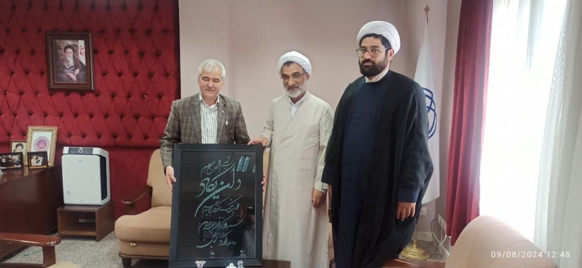 دیدار ریاست دانشگاه با دبیر شورای عالی انقلاب فرهنگی