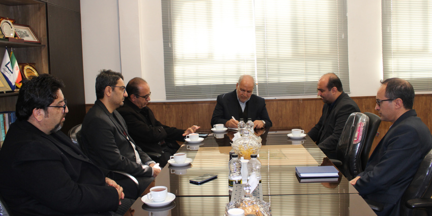 نشست سرپرست دانشگاه با مدیر مرکز رشد واحدهای فناوری نیشابور