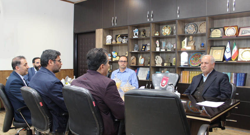 دیدار سرپرست دانشگاه با رئیس دانشگاه پیام نور نیشابور