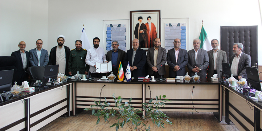 مراسم تکریم و معارفه رئیس بسیج اساتید دانشگاه برگزار شد