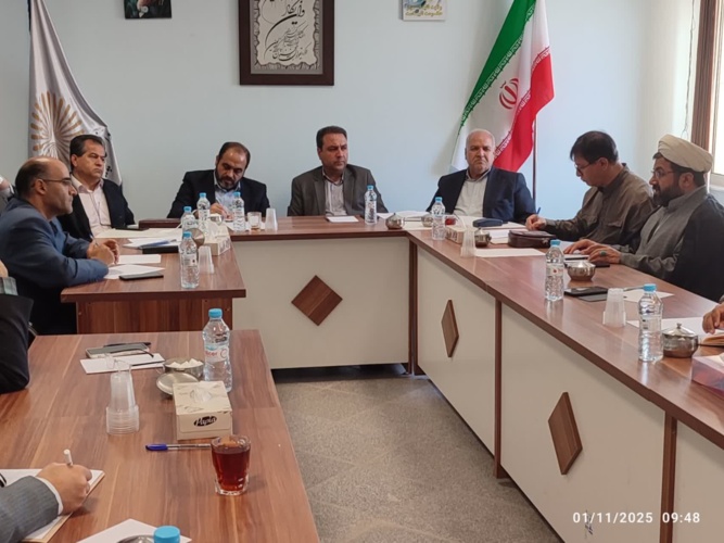 پنجمین امین جلسه روسای دانشگاه های نیشابور ۱۰ آبان در دانشگاه پیام نور برگزار شد