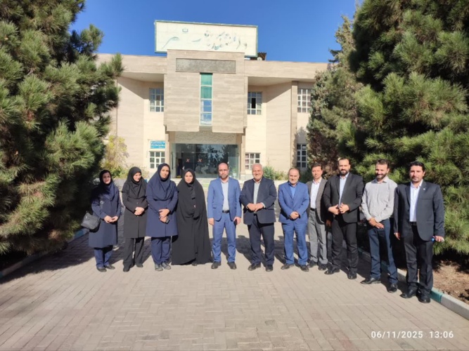 بازدید دکتر راحمی مدیرکل محترم طرح و برنامه وزارت علوم و مدیران محترم از دانشگاه نیشابور