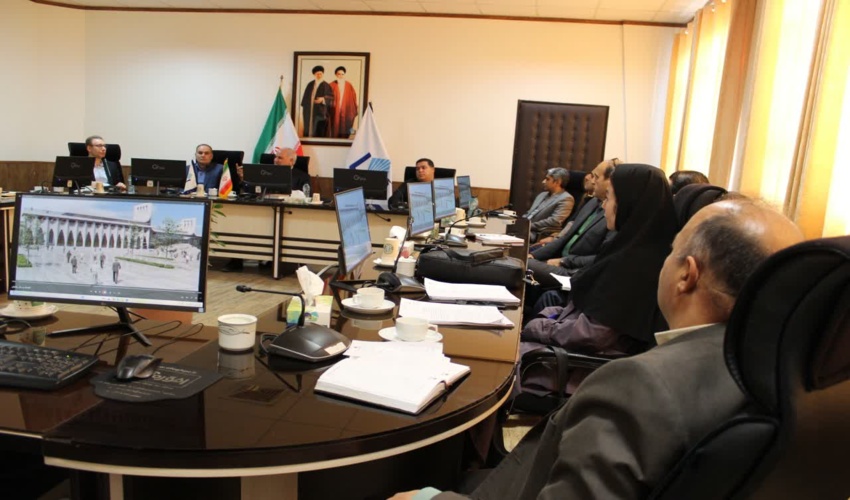 حضور هیئت نظارت، ارزیابی و بهبود کیفیت آموزش استان خراسان رضوی در دانشگاه نیشابور