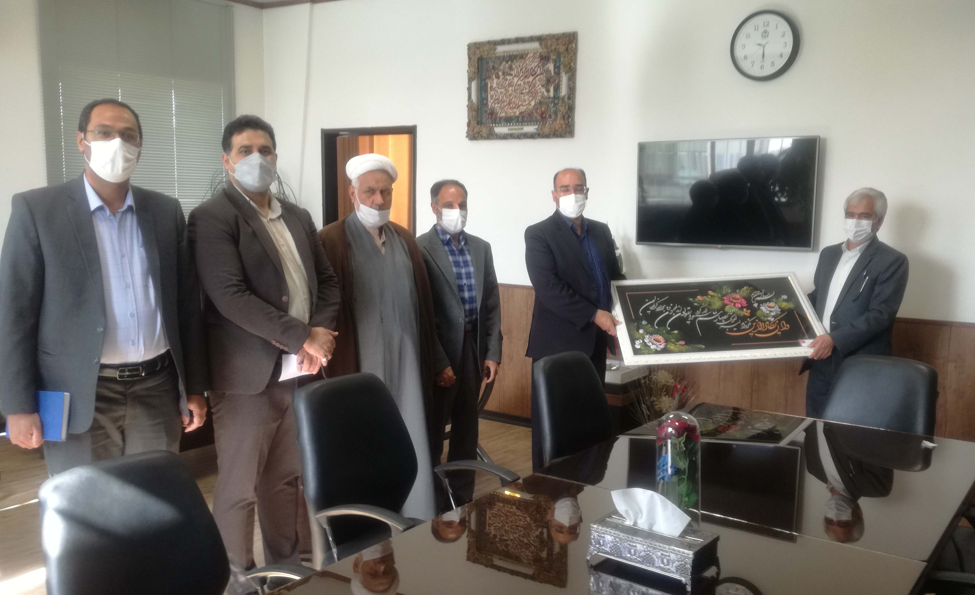 جلسه تعامل و همکاری دانشگاه نیشابور با دانشگاه آزاد اسلامی واحد نیشابور