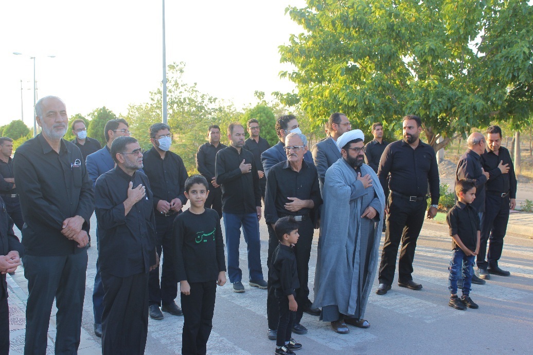 برگزاری مراسم عزاداری سرور و سالار شهیدان، امام حسین (ع) در دانشگاه نیشابور