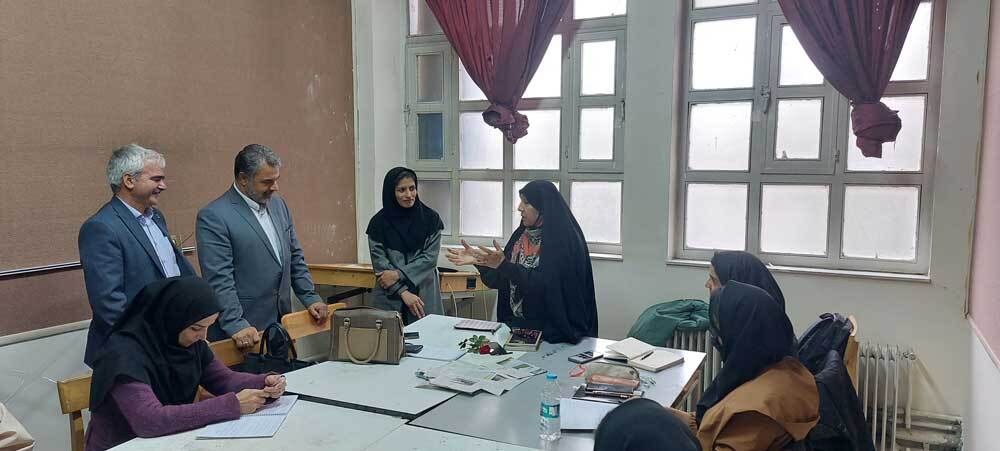 دومین بازدید سرزده معاون محترم استاندار و فرماندار شهرستان از دانشگاه نیشابور