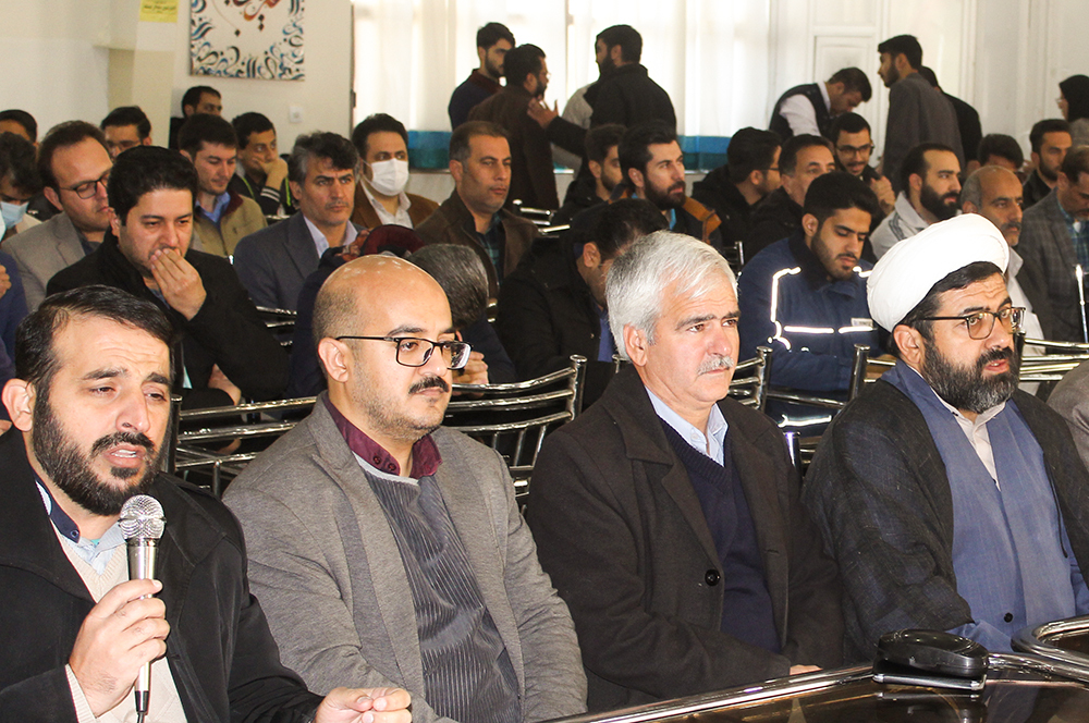 برگزاری مراسم دهه فاطمیه هم زمان با گرامی داشت روز دانشجو، در دانشگاه نیشابور