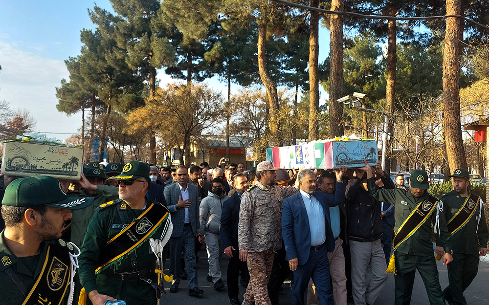 مراسم استقبال از ورود شهدای گمنام به شهرستان