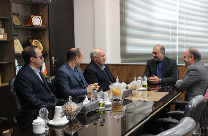 بازدید معاون عمرانی استانداری خراسان رضوی از دانشگاه نیشابور