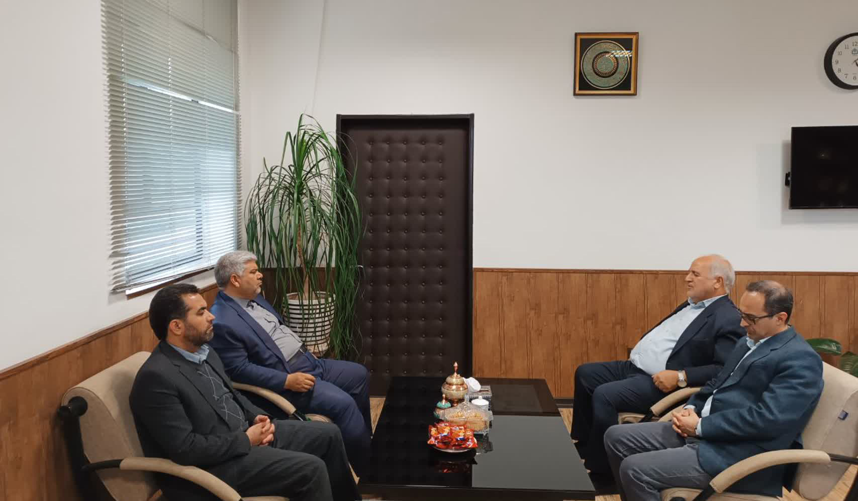 دیدار ریاست دادگستری و دادستان نیشابور با سرپرست دانشگاه نیشابور